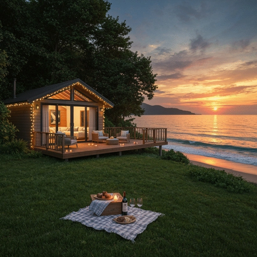 romantic getaway accommodations near Jervis Bay