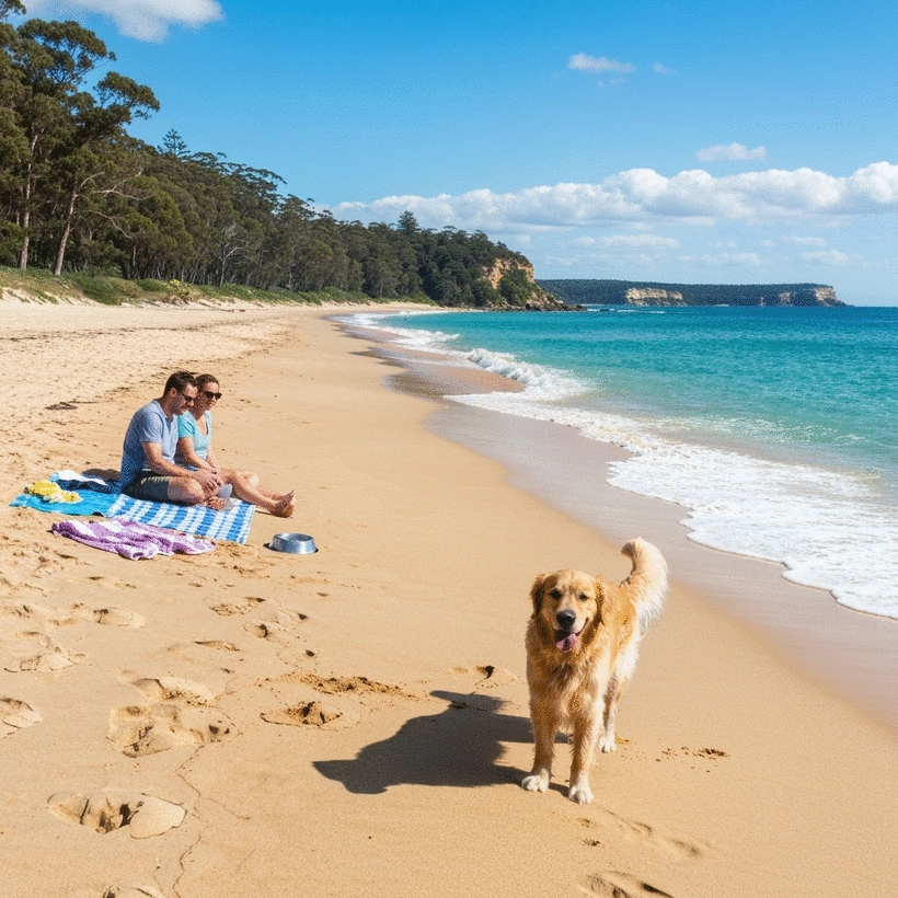 dog-friendly beaches to visit in Jervis Bay
