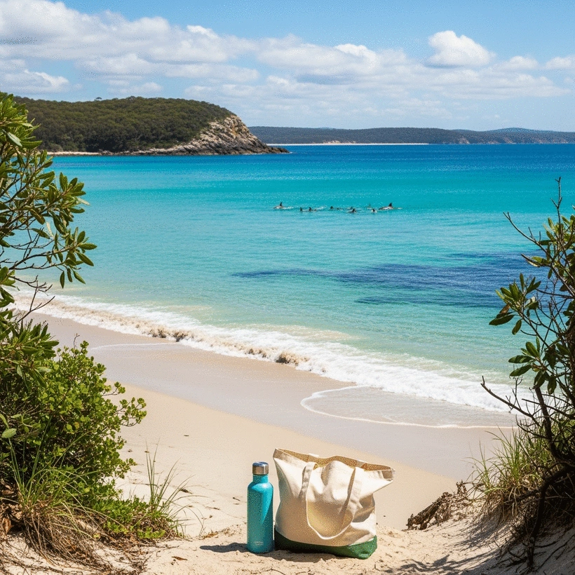 sustainable travel tips for Jervis Bay